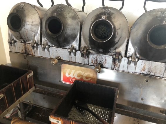 コーヒー豆焙煎機